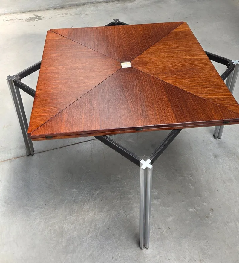 Pamono Opening Table by Eugenio Gerli for Tecno, 1960> Dining Tables & Sets