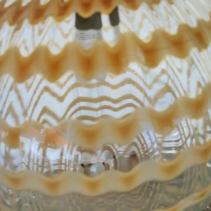 Pamono Optical Glass Chandelier, 1970s> Ceiling Lights