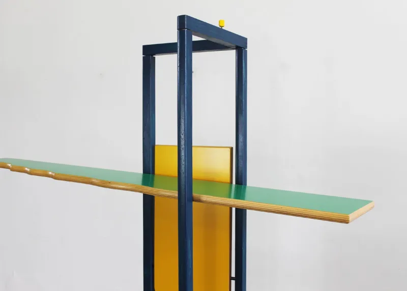 Online Pamono Or Do You Love Me? 902 Shelf in Lacquered Wood by Gaetano Pesce Luigi for Bernini, 1980s