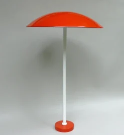 Hot Pamono Orange and White Mushroom Outdoor Garden Lamps from BEGA, 1950s, Set of 2