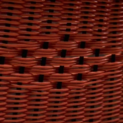 Clearance Pamono Orange Braided Cable Outdoor Chair, 1960s
