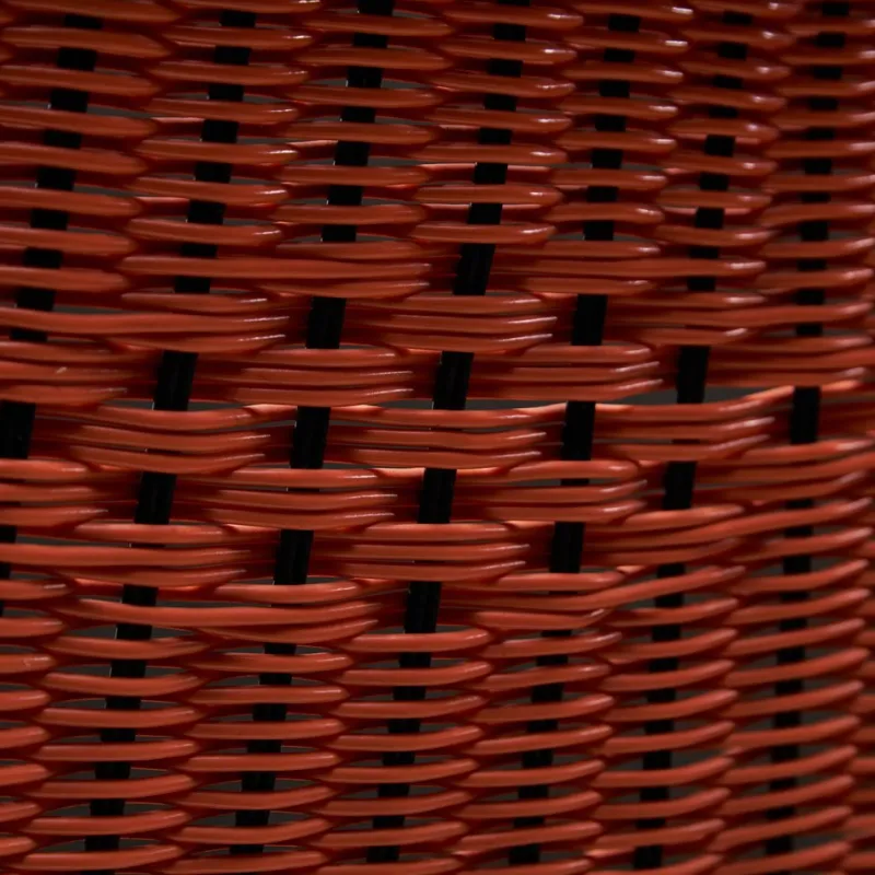 Clearance Pamono Orange Braided Cable Outdoor Chair, 1960s
