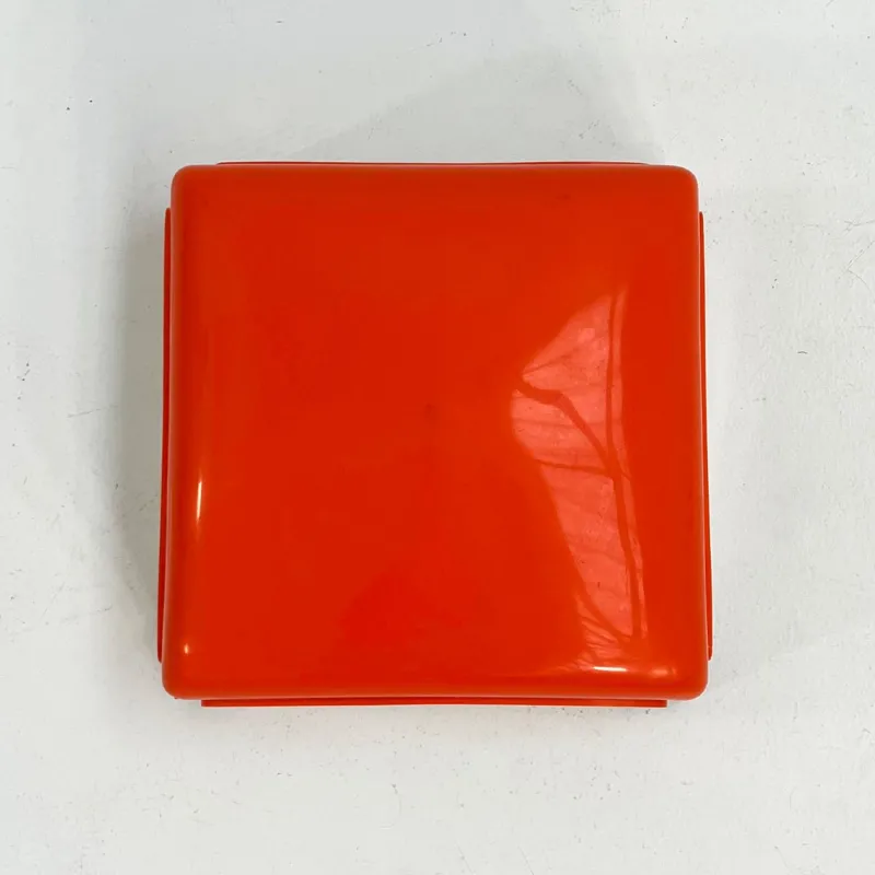 Pamono Orange Cnosso Wall Lamp by Angelo Mangiarotti for Artemide, 1960s> Wall Lights & Sconces