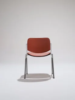 Online Pamono Orange DSC 106 Stackable Chairs by Giancarlo Piretti for Castelli, 1970s, Set of 4