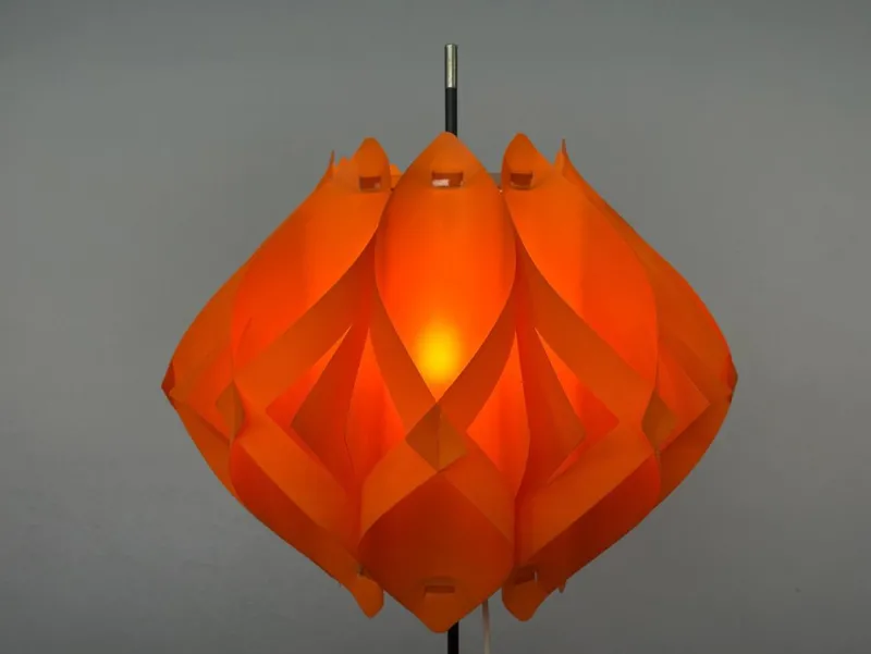 Best Pamono Orange Floor Lamp by Milanda Havlova, 1970s