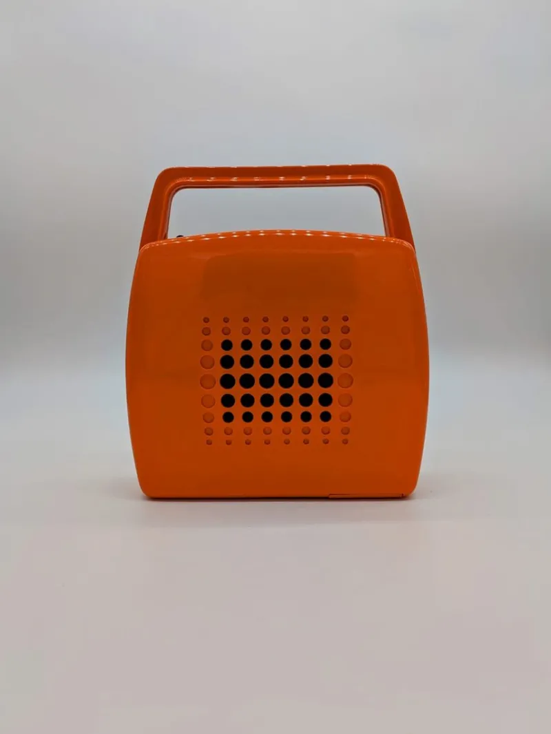 Pamono Orange Penny Record Player by Mario Bellini for MusicalNastro. Italy, 1980s> Electronics