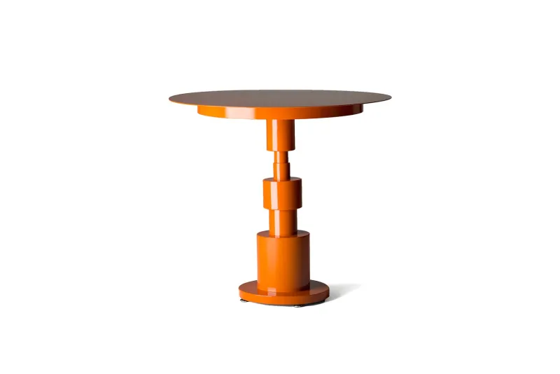 Clearance Pamono Orange Periplo Table by Sara Mondaini for Officine Tamborrino