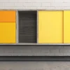 Hot Pamono Orange Real Sideboard by Studio Deusdara