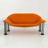 Pamono Orange Sofa by Burkhard Vogtherr for Hain & Tohme, 1980s> Couches & Sofas