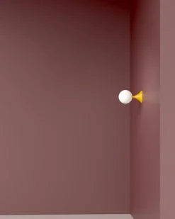 Pamono Orange Yellow Asymptote Wall Light by Atelier Areti> Wall Lights & Sconces