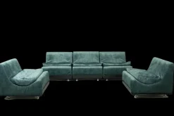 Hot Pamono Orbis Lounge Sofa Set by Luigi Colani for Cor, 1969, Set of 6