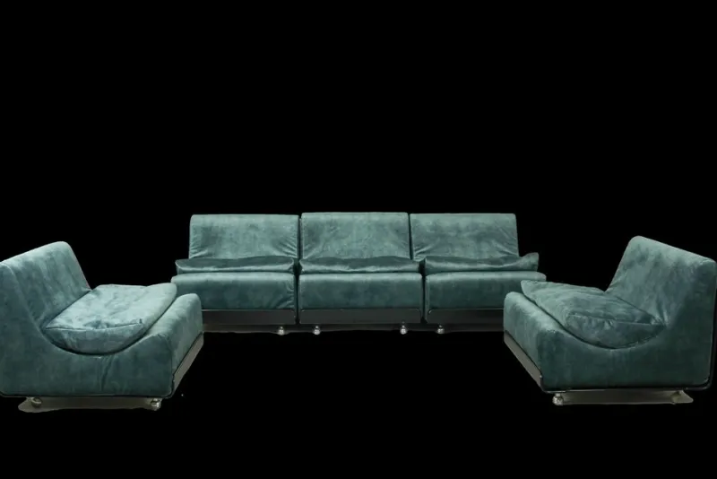 Hot Pamono Orbis Lounge Sofa Set by Luigi Colani for Cor, 1969, Set of 6