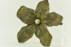 Best Pamono Orchid Brooch by Theodor Fahrner, Germany, 1935