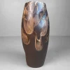 Pamono Organic Ikebana Vase with Abstract Glaze, 1970s> Vases