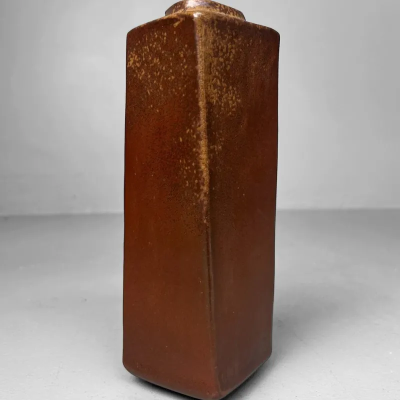 Pamono Organic Japanese Bizen Ikebana Vase, 1970s> Vases