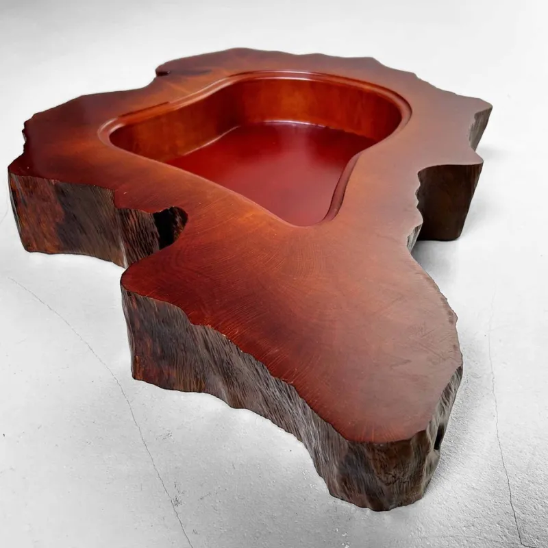 Hot Pamono Organic Maple Wood Nenrin Ikebana Display Stand by Takato, Japan, 1970s