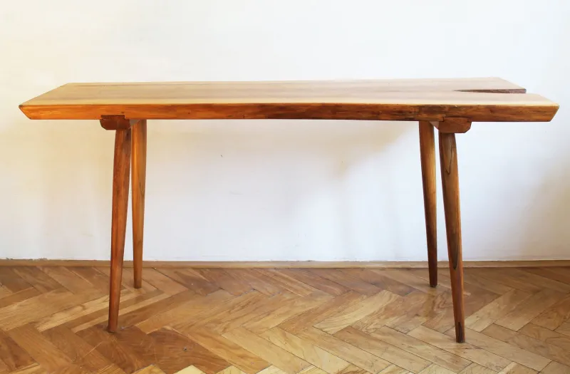Pamono Organic Oak Side Table from Uluv, 1960s> Coffee & Side Tables