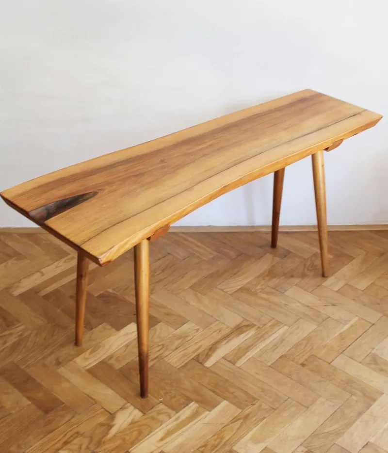 Pamono Organic Oak Side Table from Uluv, 1960s> Coffee & Side Tables