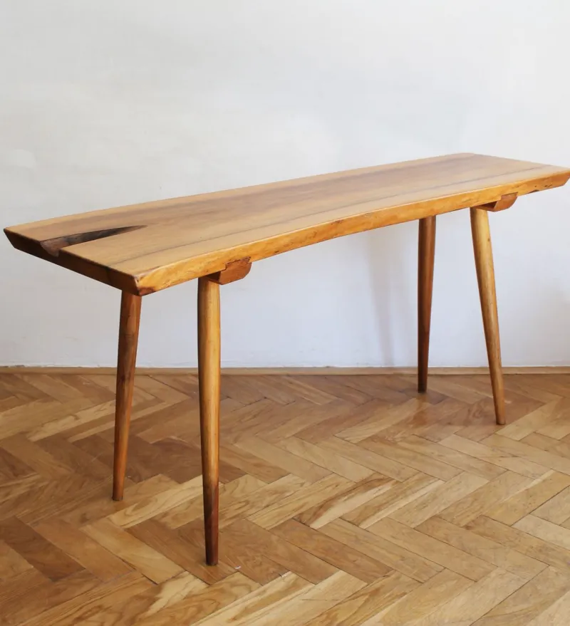 Pamono Organic Oak Side Table from Uluv, 1960s> Coffee & Side Tables