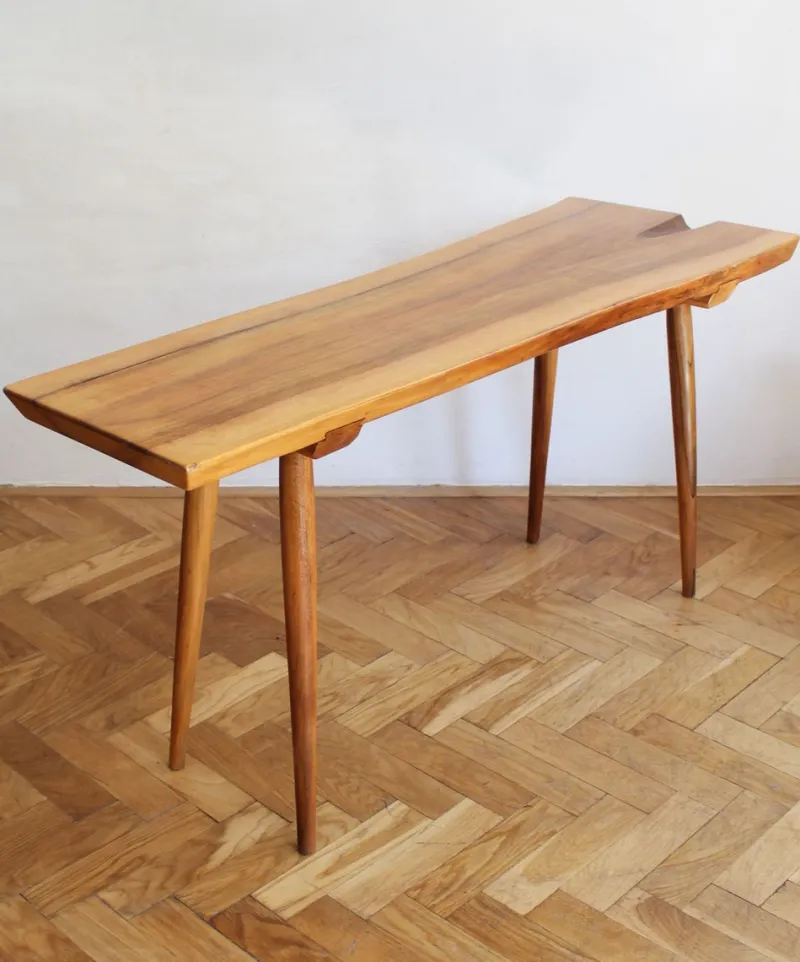 Pamono Organic Oak Side Table from Uluv, 1960s> Coffee & Side Tables