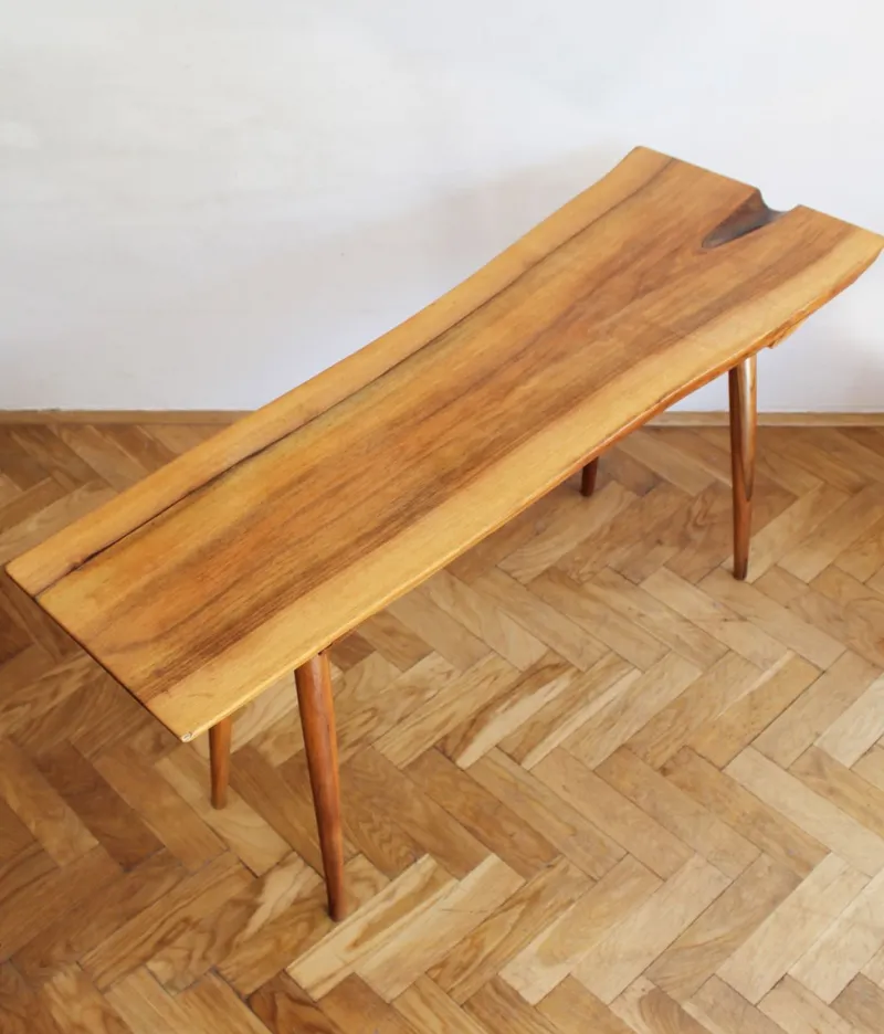 Pamono Organic Oak Side Table from Uluv, 1960s> Coffee & Side Tables