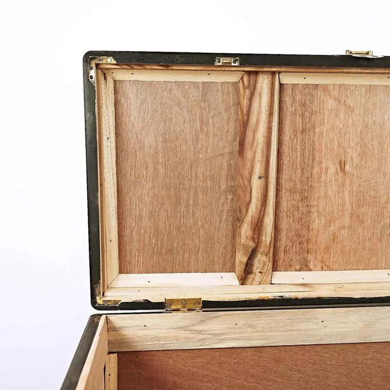 Sale Pamono Oriental Carved Wooden Chest