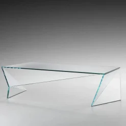 Pamono Origami Coffee Table in Crystal Glass by Barberini & Gunnell><noscript><img width=