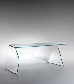 Pamono Origami Coffee Table in Crystal Glass by Barberini & Gunnell><noscript><img width=