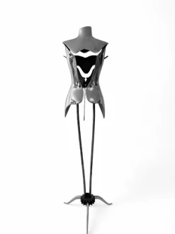 Outlet Pamono Original Aluminium & Steel Mannequins by Nigel Coates for Katherine Hammnet, 1989, Set of 2