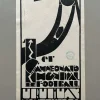 Clearance Pamono Original Inaugural 1930 World Cup Poster by Guillermo Laborde