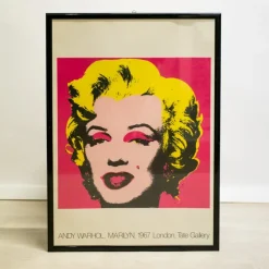 Hot Pamono Original Tate Gallery Marilyn Exhibition Poster Print after Andy Warhol
