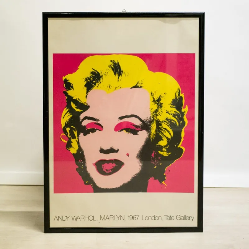 Hot Pamono Original Tate Gallery Marilyn Exhibition Poster Print after Andy Warhol