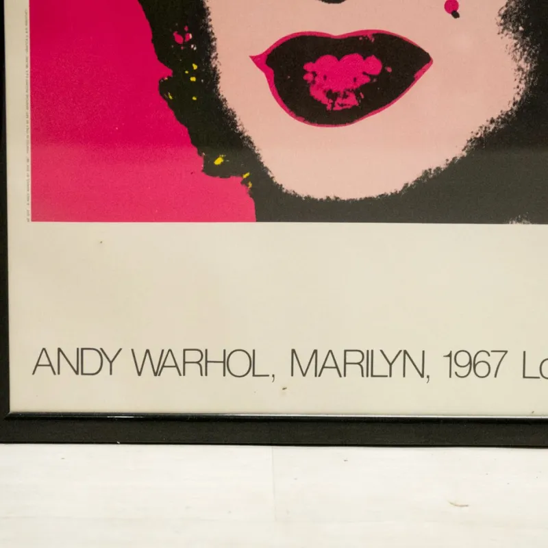Hot Pamono Original Tate Gallery Marilyn Exhibition Poster Print after Andy Warhol