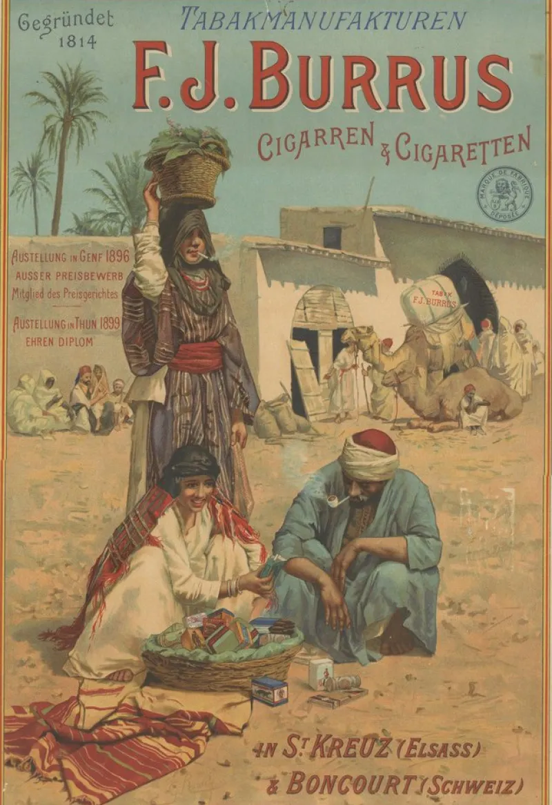Pamono Original Tobacco Advertisement, 1890s> Posters|Wall Decor