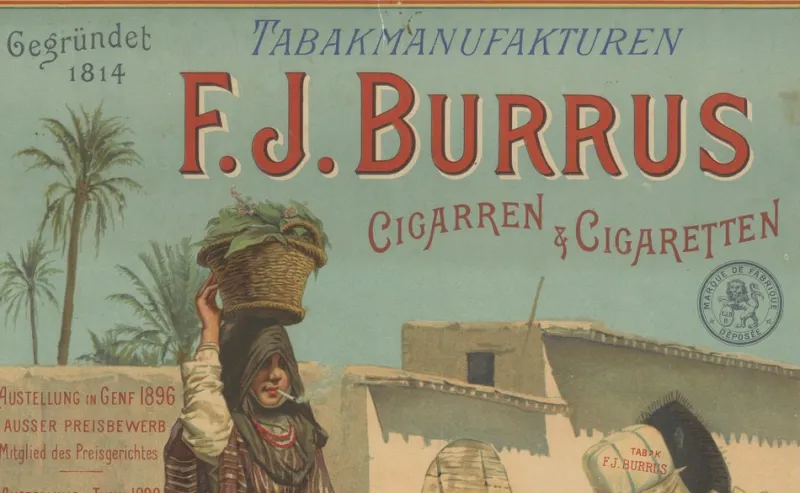 Pamono Original Tobacco Advertisement, 1890s> Posters|Wall Decor