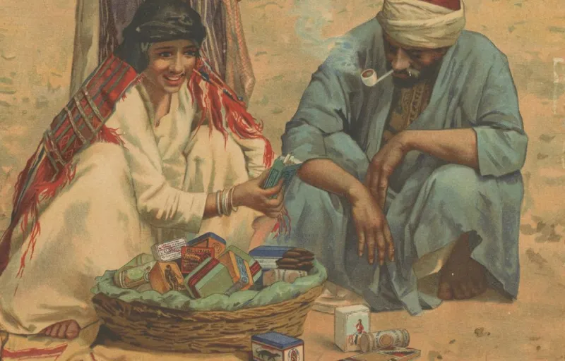 Pamono Original Tobacco Advertisement, 1890s> Posters|Wall Decor