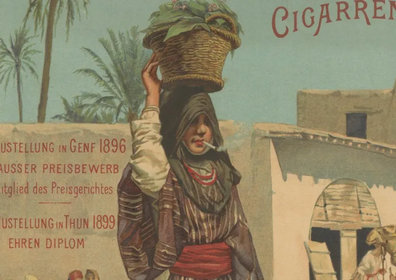 Pamono Original Tobacco Advertisement, 1890s> Posters|Wall Decor