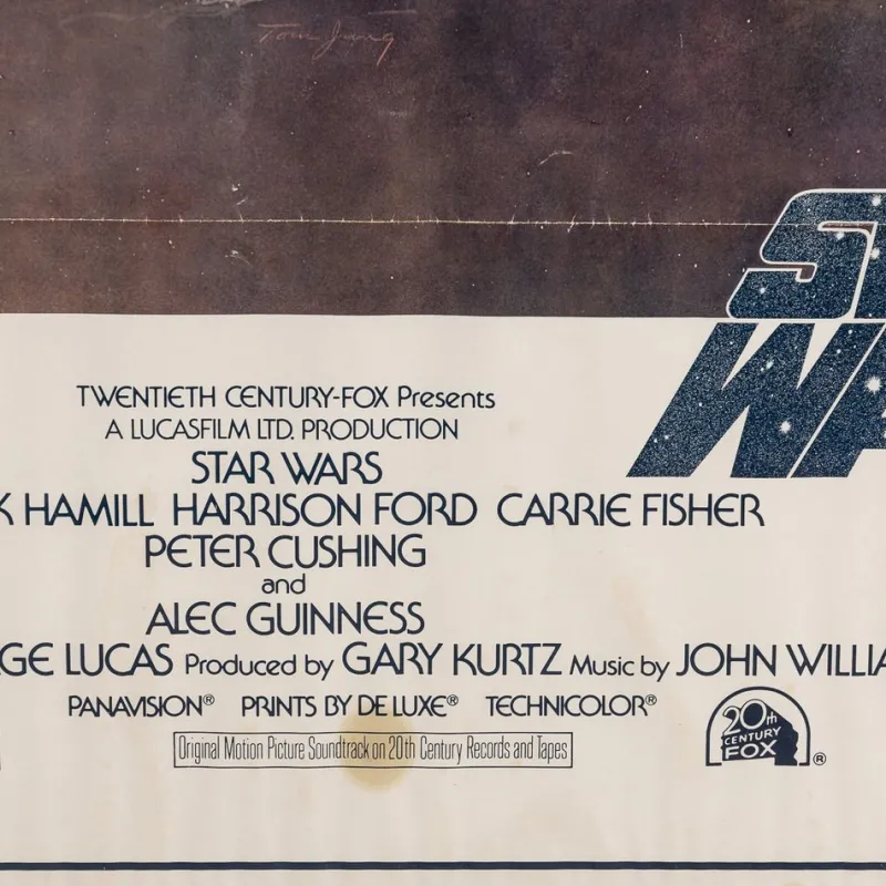 Sale Pamono Original US Release Star Wars: A New Hope Poster, 1977