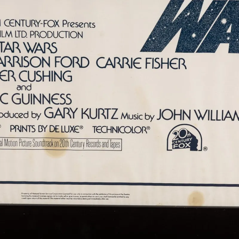Sale Pamono Original US Release Star Wars: A New Hope Poster, 1977