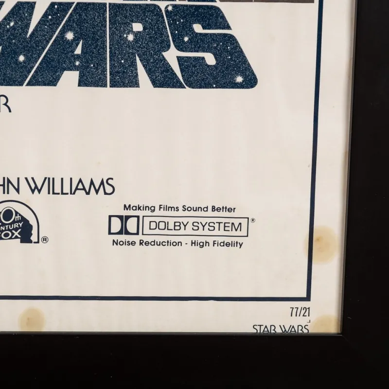 Sale Pamono Original US Release Star Wars: A New Hope Poster, 1977