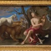 Pamono Orpheus - Original Oil on Canvas Attr. to Tommaso Salini - Early 17th Century Early 17th Century> Old Masters
