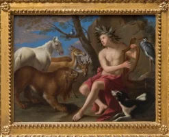 Pamono Orpheus - Original Oil on Canvas Attr. to Tommaso Salini - Early 17th Century Early 17th Century> Old Masters