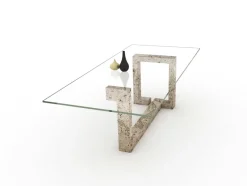 Hot Pamono Oteyza Dining Table in Italian Travertine Marble by Joaquín Moll for Meddel