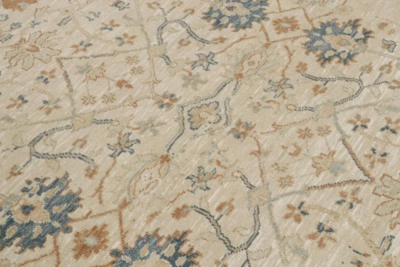 Pamono Oushak Style Rug from R&K Principal Jahanshah Nazmiyal> Carpets & Textiles|Carpets & Textiles