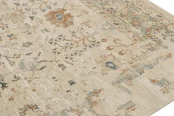 Pamono Oushak Style Rug from R&K Principal Jahanshah Nazmiyal><noscript><img width=