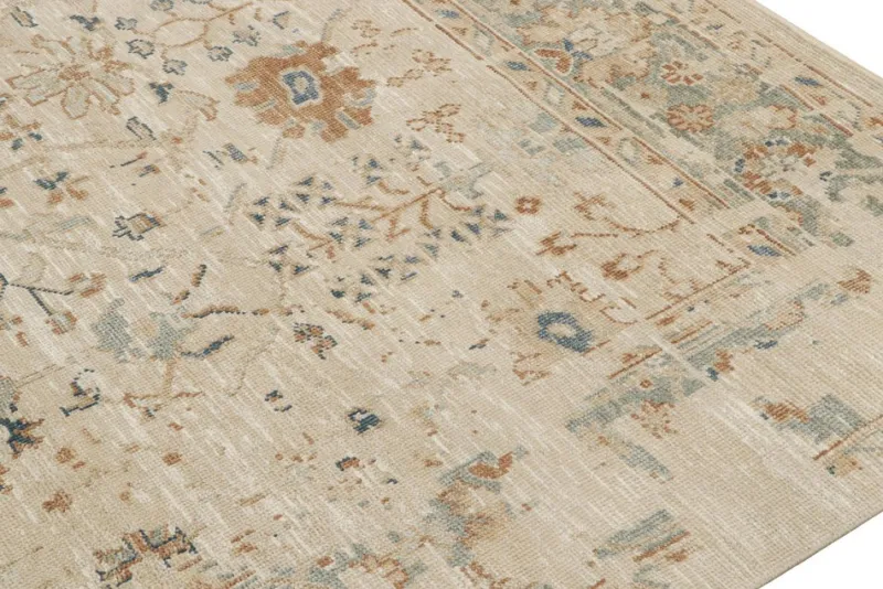 Pamono Oushak Style Rug from R&K Principal Jahanshah Nazmiyal> Carpets & Textiles|Carpets & Textiles