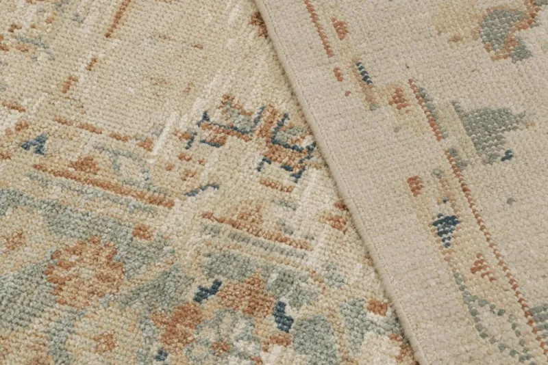 Pamono Oushak Style Rug from R&K Principal Jahanshah Nazmiyal> Carpets & Textiles|Carpets & Textiles