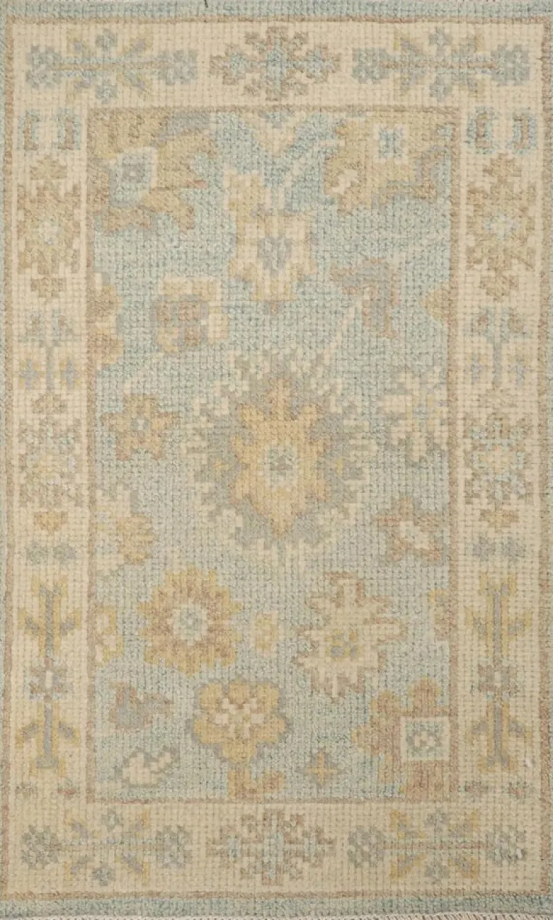Pamono Oushak Style Rug from R&K Principal Jahanshah Nazmiyal