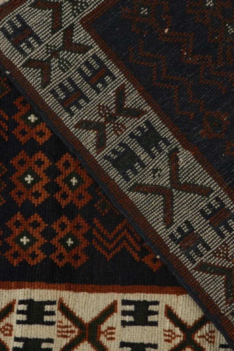 Pamono Oushak Style Rug with Geometric Patterns from R&K Principal Jahanshah Nazmiyal> Carpets & Textiles|Carpets & Textiles