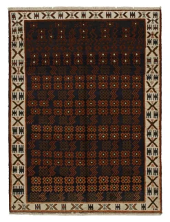 Pamono Oushak Style Rug with Geometric Patterns from R&K Principal Jahanshah Nazmiyal><noscript><img width=